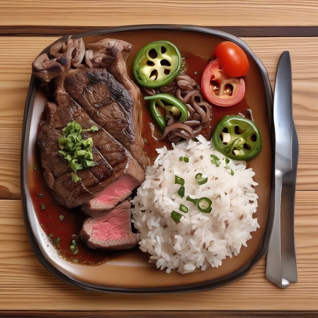 Steak a La Mexicana