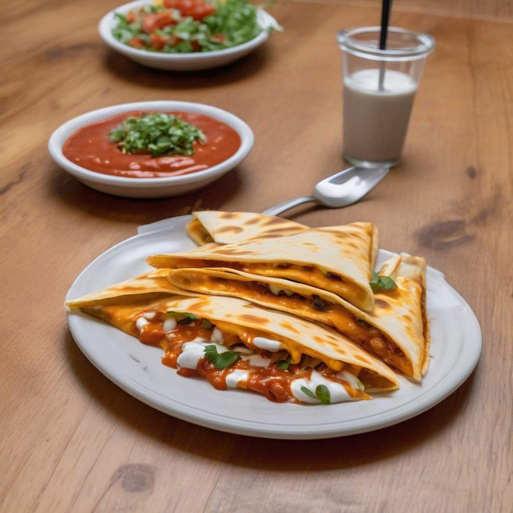 #7 Quesadilla and Enchilada