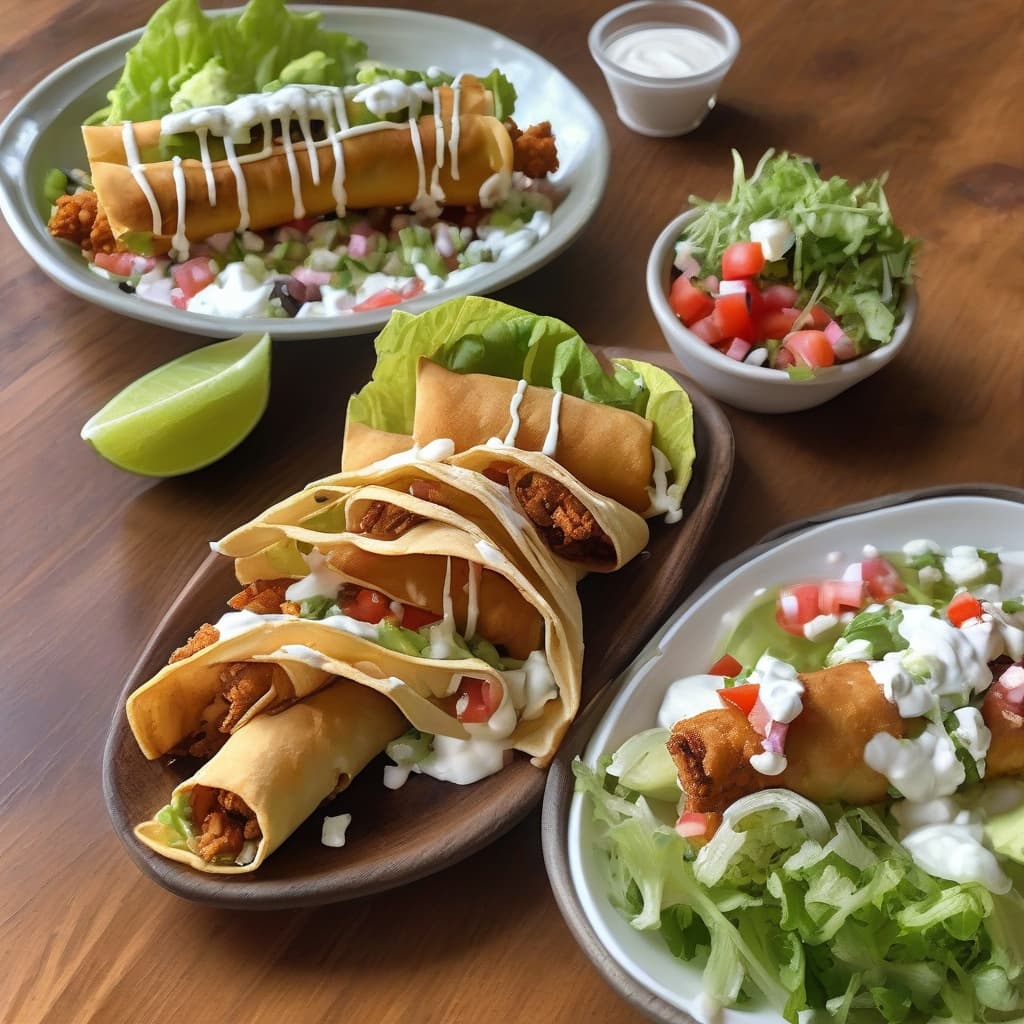 Flautas Oaxaqueñas