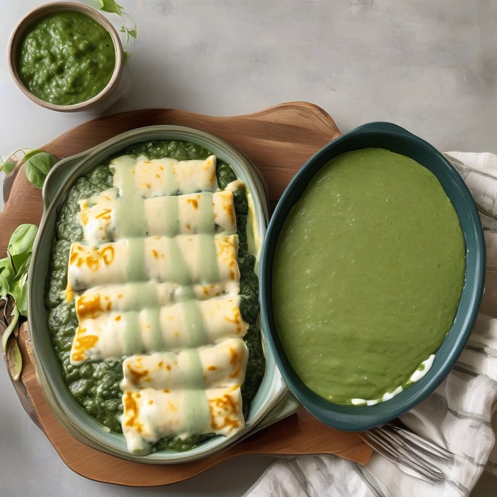 Spinach Enchiladas