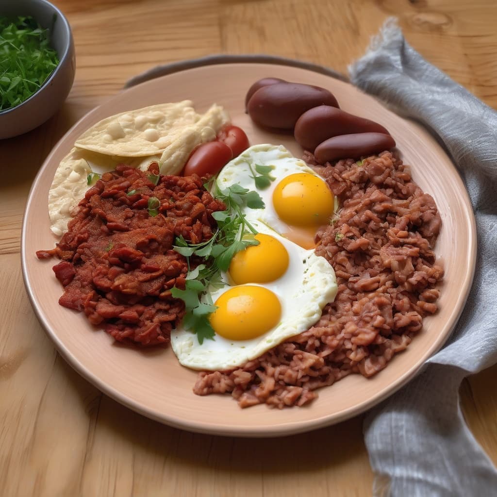 #18 Chorizo Con Huevos